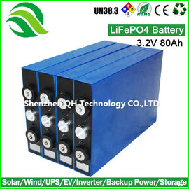 China Customized China Factory Pirce Lithium Battery For EV/HEV/RV 3.2V 80Ah LiFePO4 Batteries Cell supplier