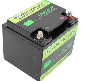 Long life lifepo4 battery pack 12V 40Ah lithium ion battery