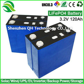 High Energy Density Deep Cycle Life For EV/RV/HEV Ebike 3.2V 120Ah LiFePO4 Batteries Cell