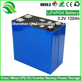 High Energy Density Deep Cycle Life For EV/RV/HEV Ebike 3.2V 120Ah LiFePO4 Batteries Cell