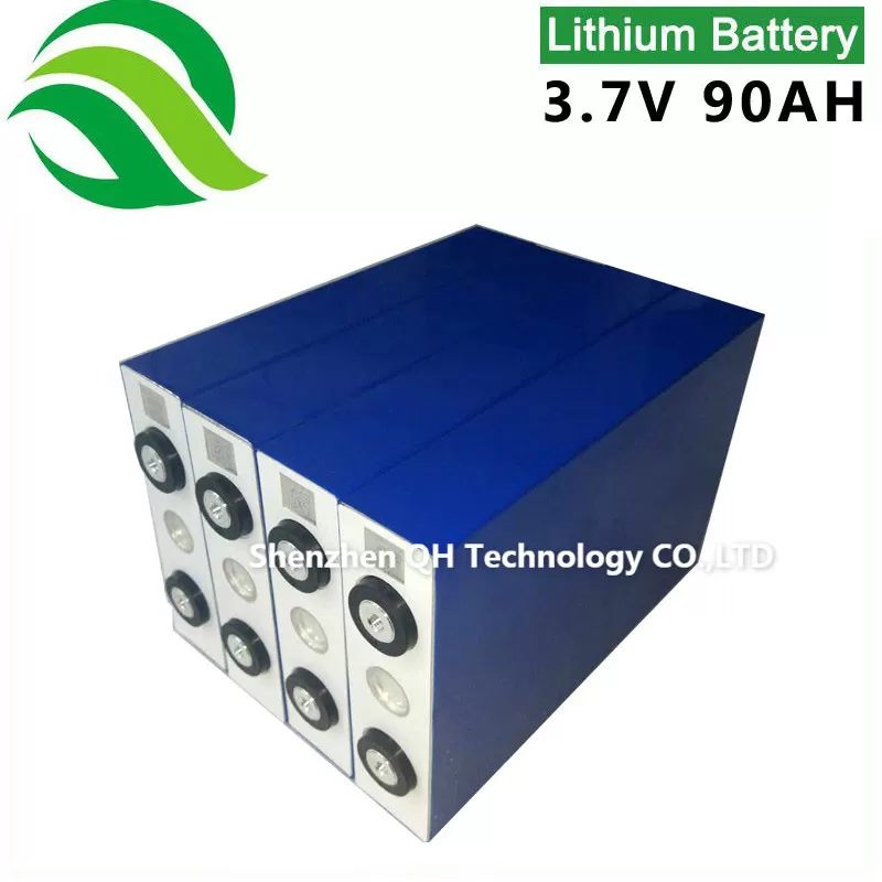 High energy rechargeable lithium ion battery for solar/wind/UPS/home generator/EV/RV 3.2V 90Ah LiFePO4 Batteries Cell