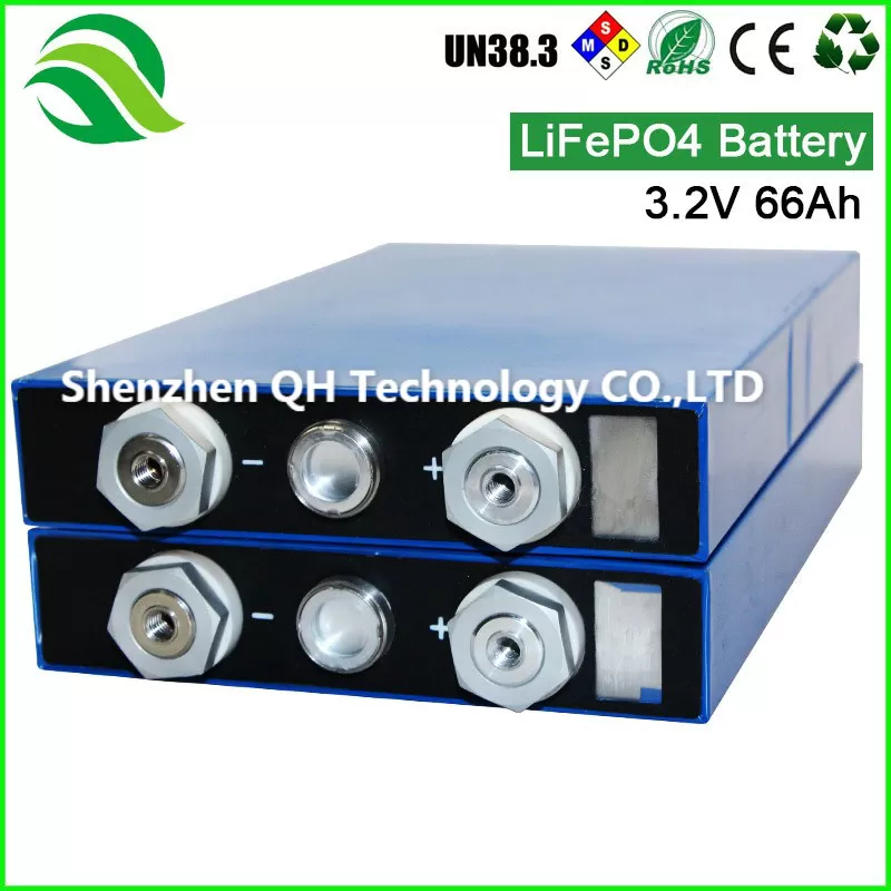 Factory Price Lithium Ion Battery EV PV electric motorcycles 3.2V 66Ah LiFePO4 Batteries Cell
