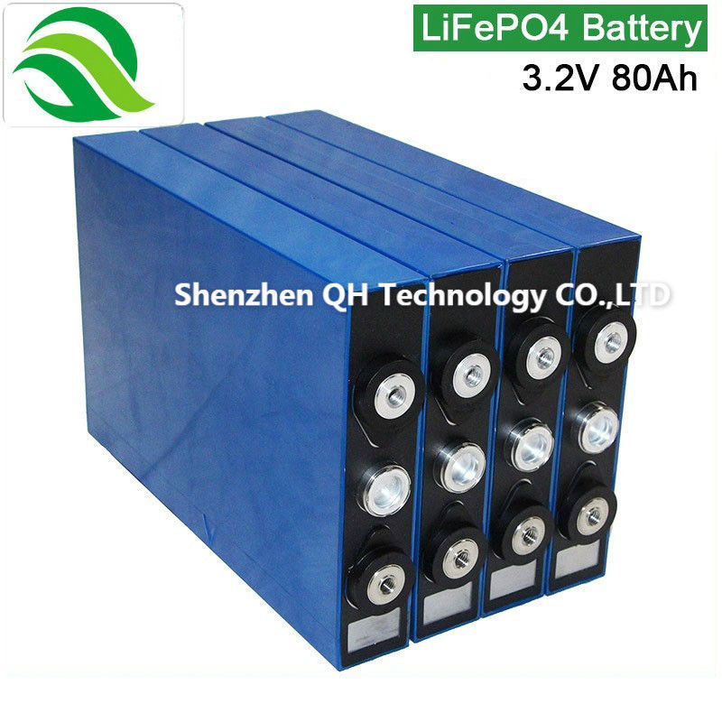 Recreational Vehicle Chinese Factory Producer Lithium Battery 3.2V 80Ah LiFePO4 Batteries Cell