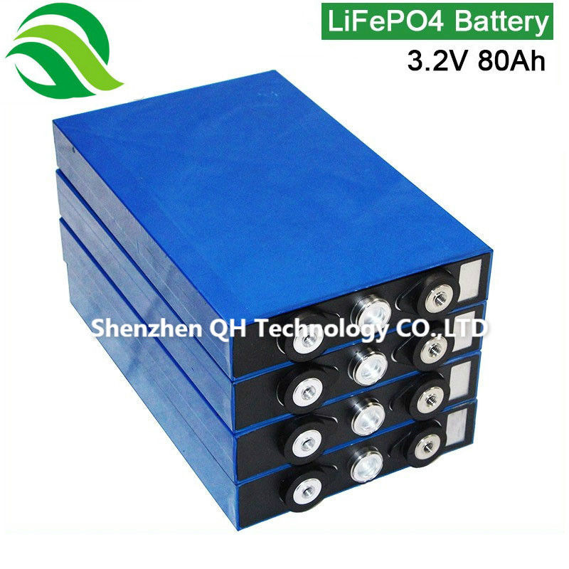 Lithium Ion 3.2V 80Ah LiFePO4 Battery Cell Li-ion Battery For EV Cars Medical Military UPS